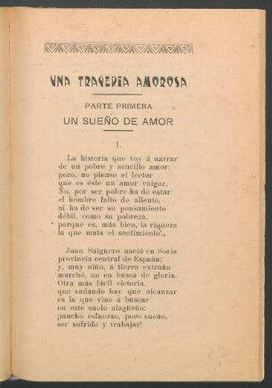 Una tragedía amorosa