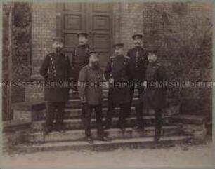Königliche Militär-Turnanstalt zu Berlin, Winterkurs 1894/1895 - Gruppenbild der ausbildenden Offiziere