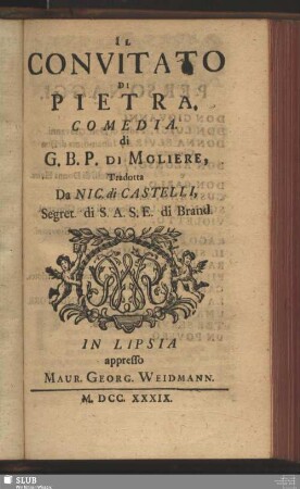 Il Convitato Di Pietra