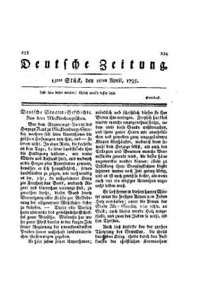 Deutsche Staaten-Geschichte