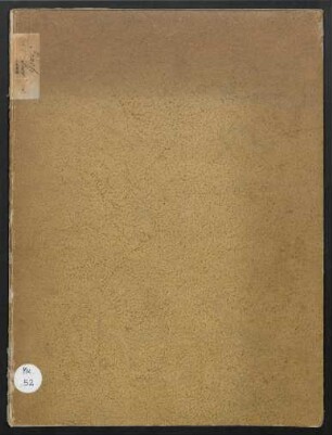 Aus der Passionsmusik, Piano score : Abschrift