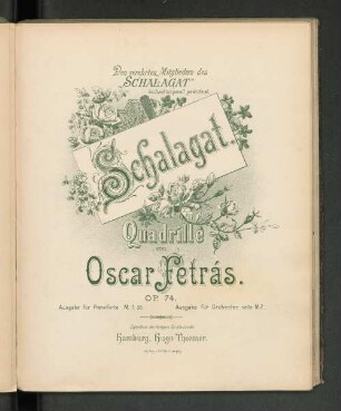Schalagat-Quadrille.