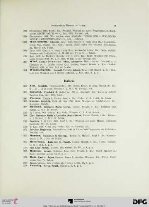 Italien (Nr. 1362-1378)