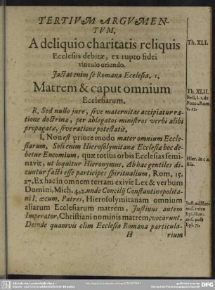 Tertium Argumentum