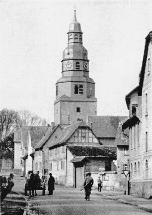 Ev. Kirche; Langgöns, Obergasse 21, Obergasse 19