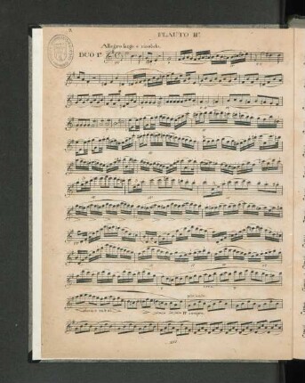 Flauto II.