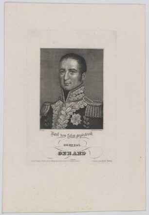 Bildnis des Etienne Maurice Gérard