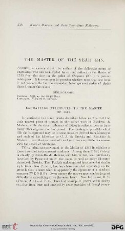 The Master of the Year 1515