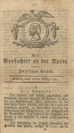 12. Stueck, 22. Maerz 1802