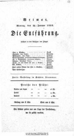 Die Entführung