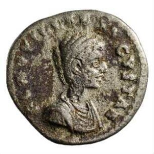 Münze, Denar, 202 - 205 n. Chr.