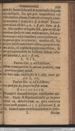 L.CIX. Paulus libr. 5 ad Edictum