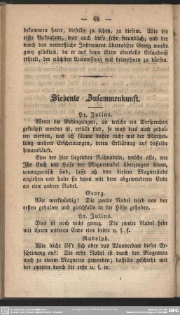 Siebente Zusammenkunft