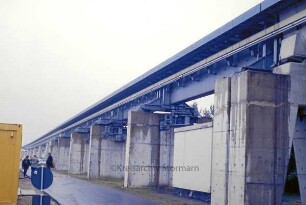 Fresenburg: Transrapid-Teststrecke, Gleisbauwerk: Internationale Verkehrsausstellung Hamburg