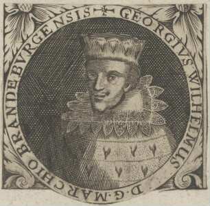 Bildnis des Georgius Wilhelmus, Kurfürst von Brandenburg