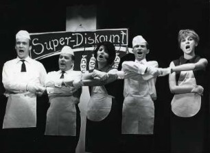 Keine Ferien für den lieben Trott: Kurt Noack, Horst Thomas, Lilli Pesch, Heinz Lutter, Ortrud Beginnen