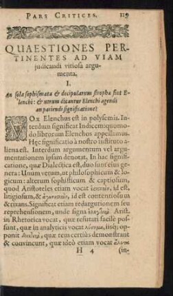 Quaestiones Pertinentes Ad Viam Iudicandi vitiosa argumenta.