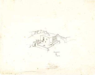 Gsaenger, Gustav; Atelierhaus - Vogelperspektive