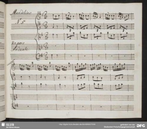 No. 5 Aria: Se un core annodi