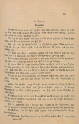 22. Kapitel. Belauscht.