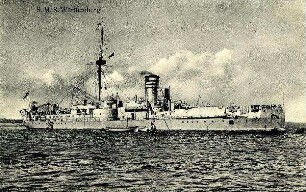 Kriegsmarine - SMS "Württemberg", Panzerkorvette