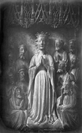 Detail vom Marienaltar, Himmelfahrt Mariä