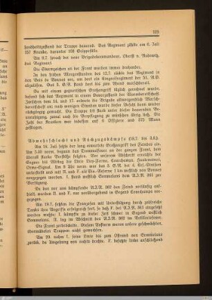 Abwehrschlacht und Rückzugskämpfe