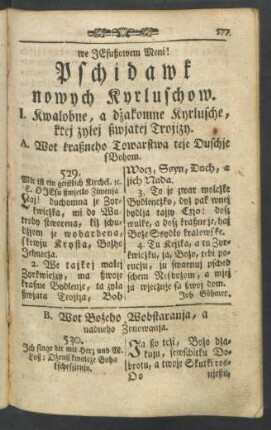 Pschidawk nowych Kyrluschow