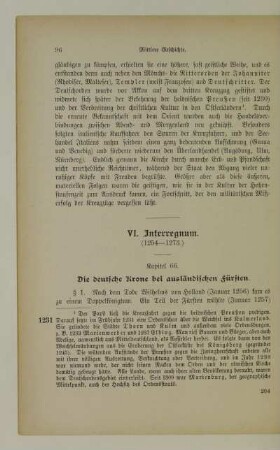 VI. Interregnum (1254-1273.)