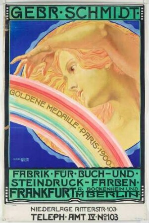 Plakat: Goldene Medaille Paris 1900