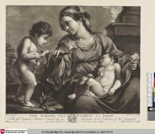 The Virgin Teaching St. John