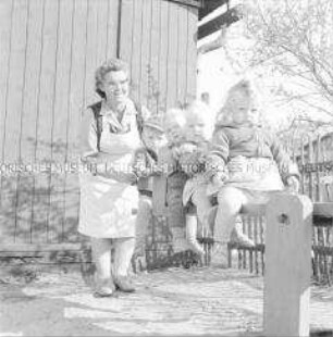 Dorfkindergarten für Kinder der Bauern der LPG Krien