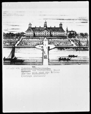 Potsdam, Stadtschloß, Ansicht vom Lustgarten