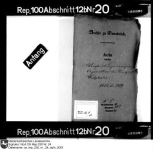 Organisation des Königreichs Westfalen