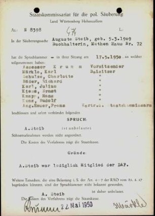 Steib, Auguste