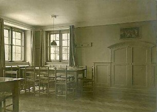 Fischer, Theodor; München - Westend, Bergmannstr.; Ledigenheim - Innenansicht