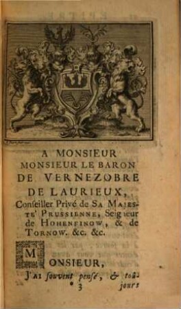 Recueil de discours sur diverses matieres importantes : trad. ou comp., 1