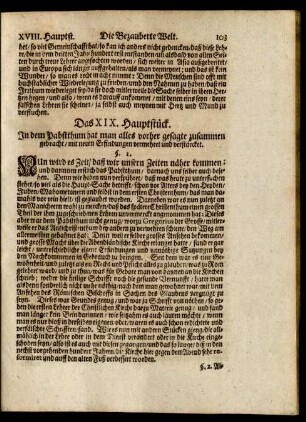 Das XIX. Hauptstück.