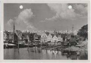 Husum, Hafen und Schiffbrücke