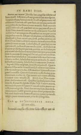 Cap. 4. De Efficiente Sola et cum aliis.