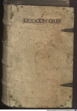 Lexicon graeco-latinum