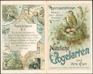 Maßnahmen zum Vogelschutz im Amtsbezirk Lahr sowie zur Erlegung schädlicher Vögel