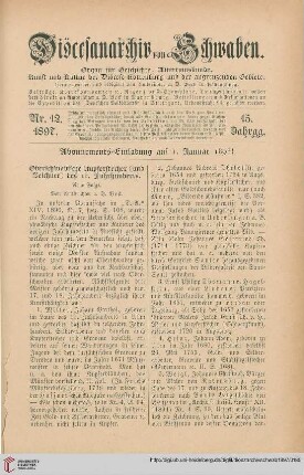 15: Oberschwäbische Kupferstecher (und Zeichner) des 18. Jahrhunderts