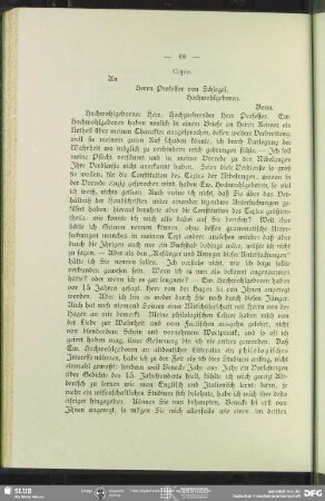 Karl Lachmann an August Wilhelm von Schlegel, Berlin, 07.06.1826