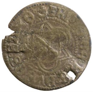 Münze, 1/2 Groschen, 1518/1519