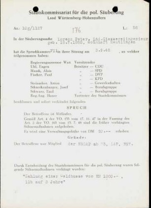 Lorenz, Peter