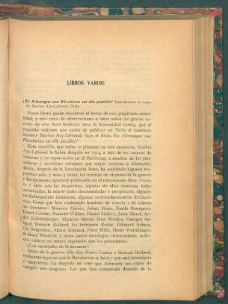 Libros varios