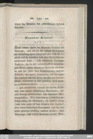 Neuntes Kapitel. Rache.