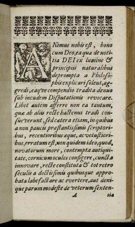 Animus nobis est, bono cum Deo [...]