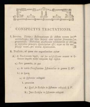 3v-5v, Conspectvs Tractationis.